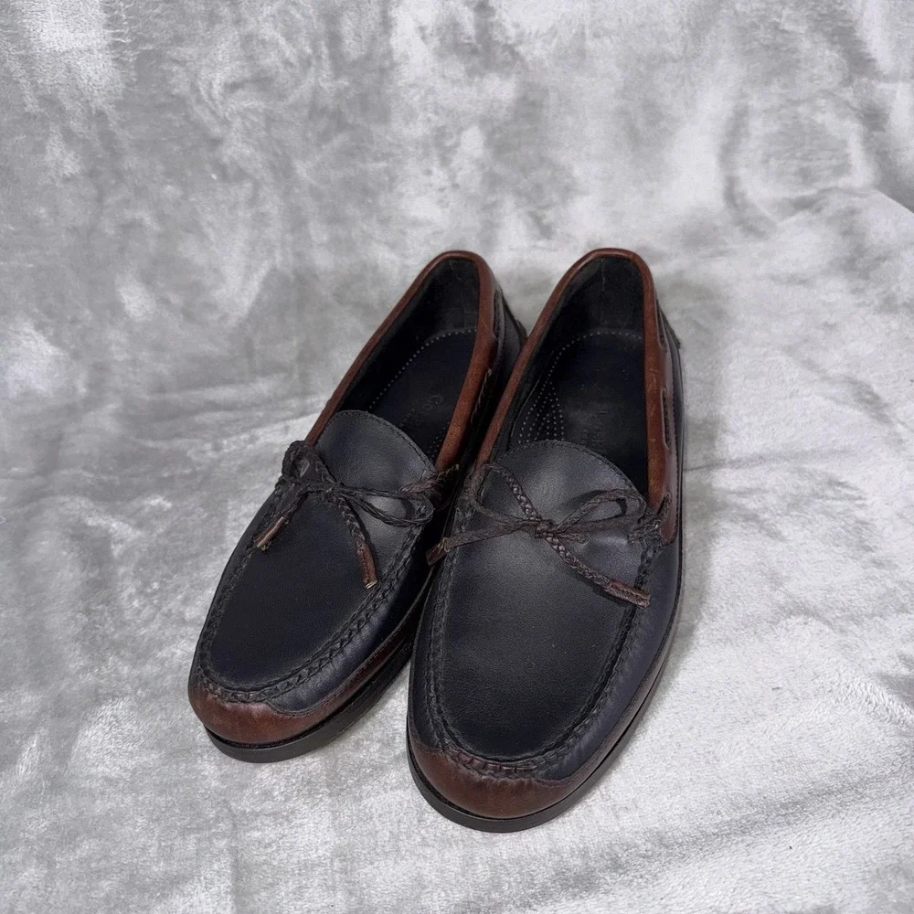 Cole Haan Men's Pinch Tassel Loafer Black & Brown 8.5‎ D Professional Preppy